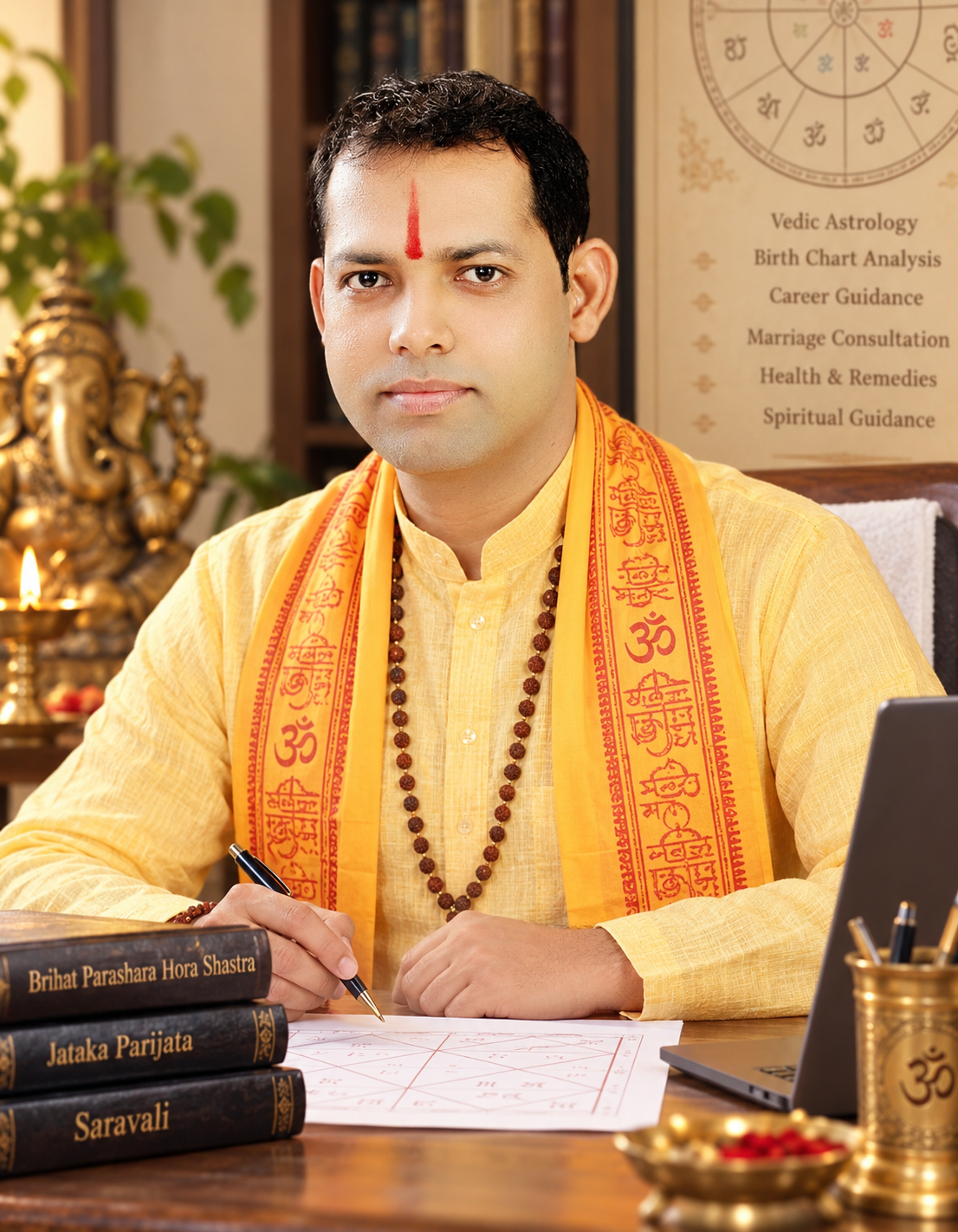Acharya Manvendra Nautiyal — Astro Manav Pandit